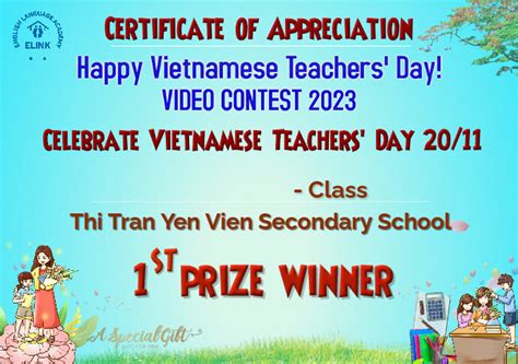 CERTIFICATE TEACHER'S DAY | PosterMyWall