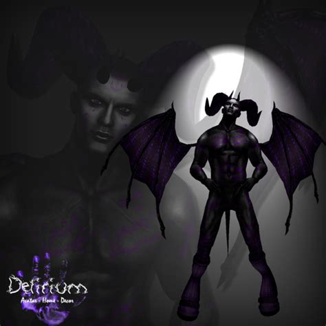 Second Life Marketplace - .:Delirium:. Incubus Demon Complete Avatar (Halloween)