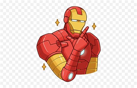 Vk Sticker - Iron Man Sticker Png Emoji,Iron Man Emoji - free ...