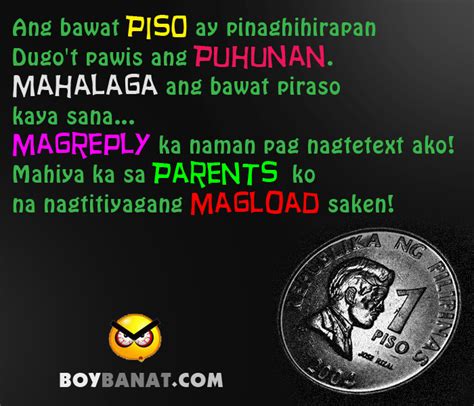 Pinoy Funny Quotes and Tagalog Funny Sayings ~ Boy Banat