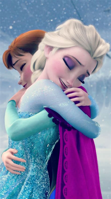 Frozen Elsa and Anna phone wallpaper - Elsa and Anna Photo (39340015) - Fanpop