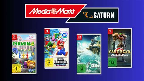 MediaMarkt with offers for Nintendo Switch – top games reduced - The Limited Times