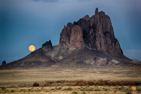 The Shiprock New Mexico | Shiprock new mexico, Land of enchantment, New ...