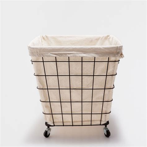 MESH CLOTHES BASKET WITH WHEELS - | Zara Home United Kingdom in 2019 ...