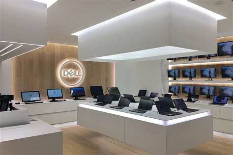 #041 Dell Laptop Experience Store for Shopping Mall - Custom Mobile Cell Phone Shop Interior Design