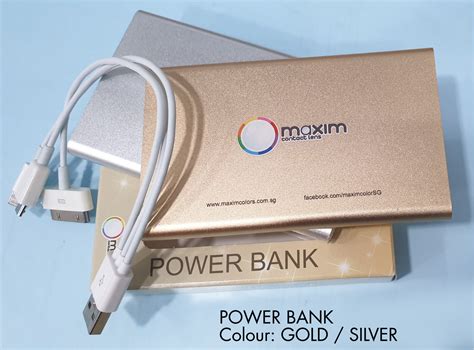 Maxim Powerbank - Maxim Colors Singapore