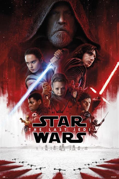 Poster Star Wars: Episode VIII - The Last Jedi - One Sheet | Wall Art ...