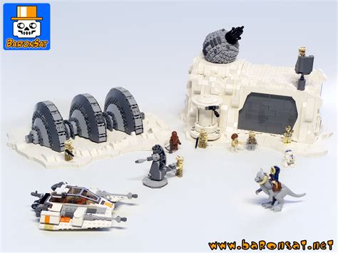 Lego Hoth Rebel Base moc Model Empire Strikes Back