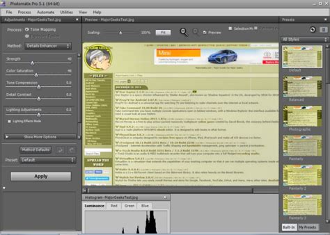 Download Photomatix Pro/Essentials - MajorGeeks