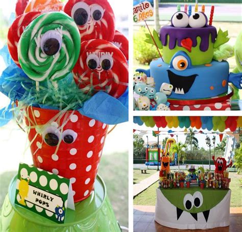 Monster Birthday Party Supplies Ideas Planning Idea Cake Decorations ...