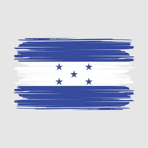 vector de la bandera de honduras 20446574 Vector en Vecteezy