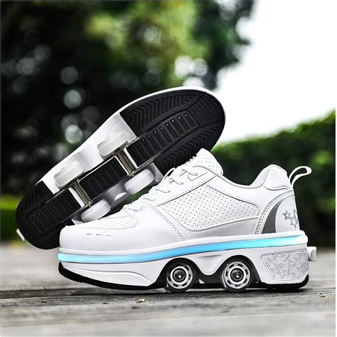 Roller Shoes Retractable 4 Wheels Best Sale | bellvalefarms.com