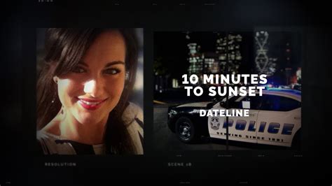 Dateline Episode Trailer: 10 Minutes to Sunset | Dateline NBC - YouTube