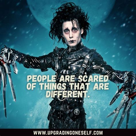 Top 25 Mind-Blowing Quotes From Edward Scissorhands Movie