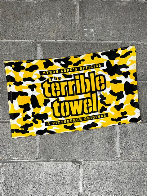 Pittsburgh Steelers Terrible Towel Three Rivers Stadium