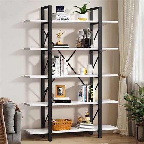 YITAHOME Tier Bookcase, Artsy Modern Bookshelf, Book Rack, Storage Rack Shelves In Living Room ...