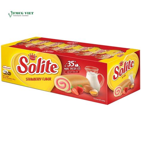 Solite Swisscake Box 360g Cream Strawberry 20pcs X12 Wholesale Exporter ...