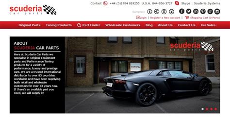 Scuderia Car Parts launches new website! - Scuderia Car Parts