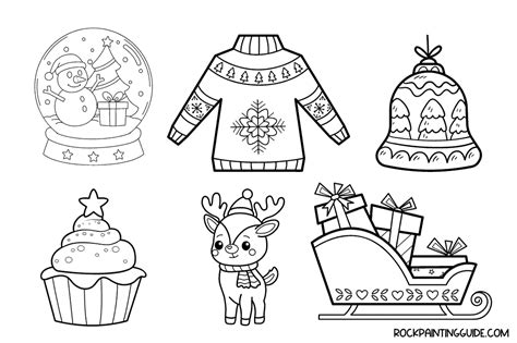 15+ Easy Christmas Drawings | AltafAlexica