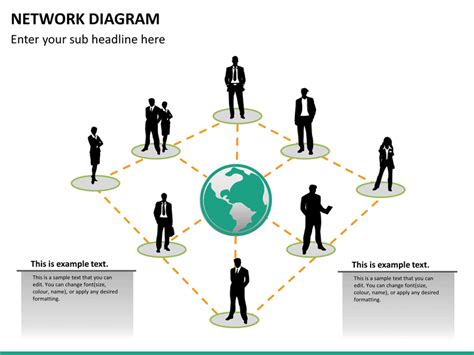 PowerPoint Network Diagrams | SketchBubble