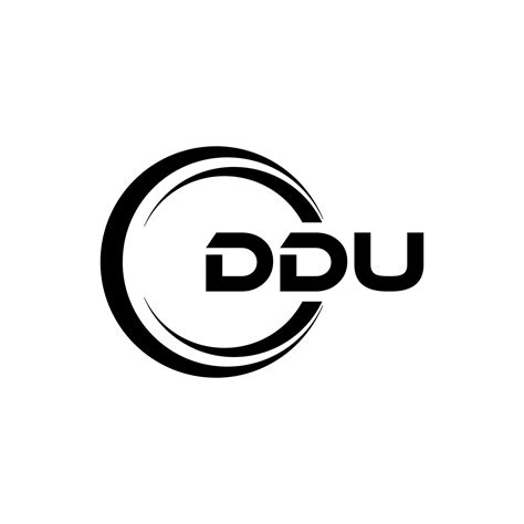 DDU Logo Design, Inspiration for a Unique Identity. Modern Elegance and ...