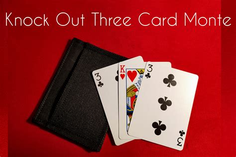 Knock Out Three Card Monte by Andre Cretian Trick and Online Ins