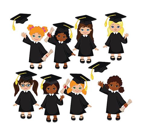 Kindergarten Graduation Cap And Gown - Kindergarten