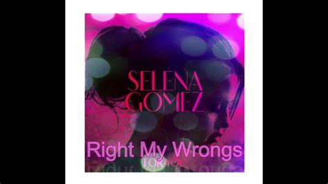 Right My Wrongs - Selena Gomez, Billie Eilish (Audio) - YouTube