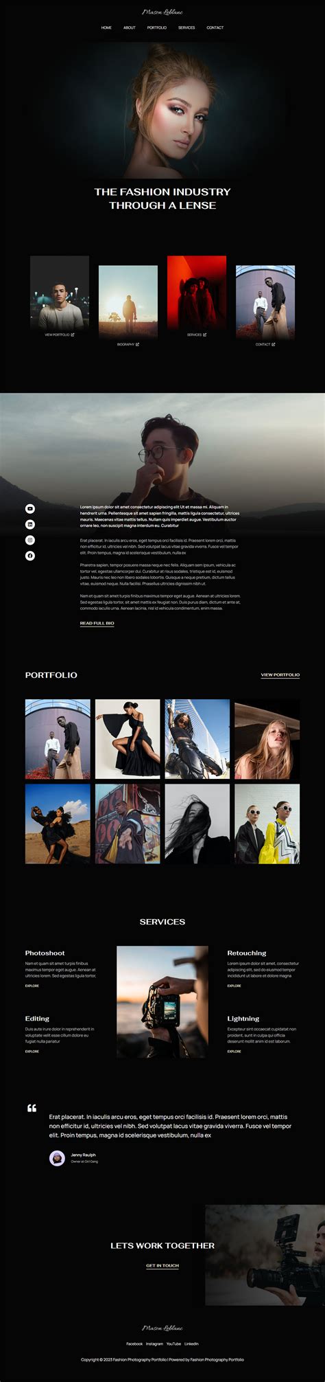 Fashion Photography Portfolio - Astra