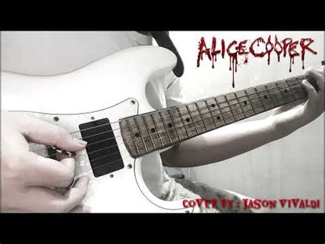 Alice Cooper - Poison Guitar Cover - YouTube