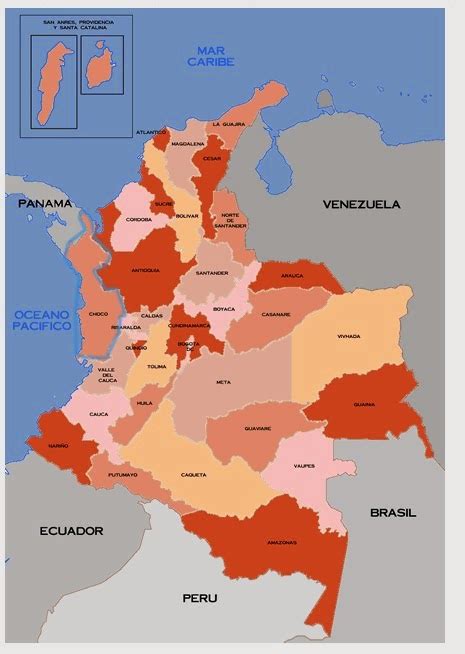 Nuevochoco: Mapa de Colombia, Municipios del Chocó