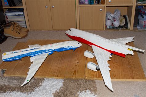 Lego Boeing 747-8I and 787-9 | Dave Henderson | Flickr