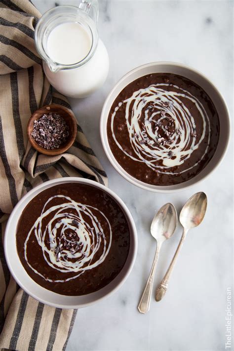 Champorado Filipino Chocolate Rice Porridge Winter Breakfast, Sweet ...