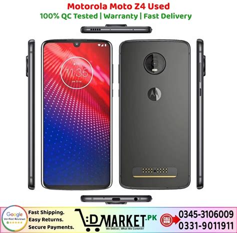 Motorola Moto Z4 Price In Pakistan | DMarket.Pk