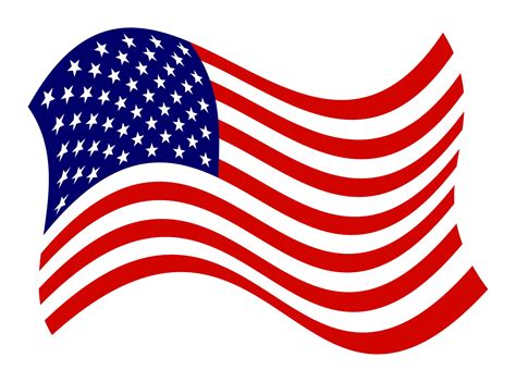 Waving American Flag 2492319 Vector Art at Vecteezy