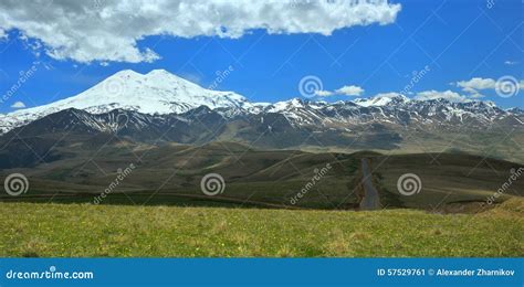 Caucasus landscape stock image. Image of crag, beauty - 57529761