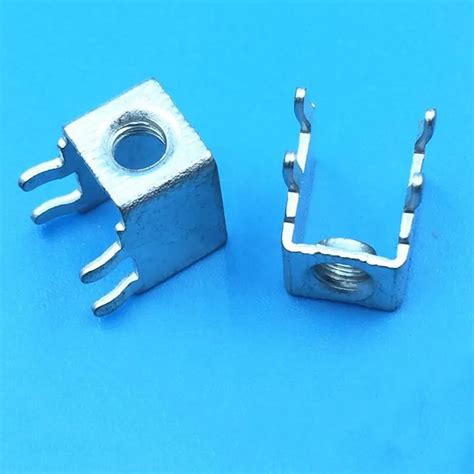 PCB 2 Solder Terminals M3 PCB Holder bent terminal posts 100PCS-in Terminals from Home ...