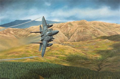 USAF F-15E Strike Eagle SOLD | Keith Davies Fine Art