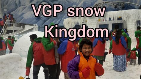 VGP snow kingdom/VGP/ best place to visit in chennai / snow in chennai ...