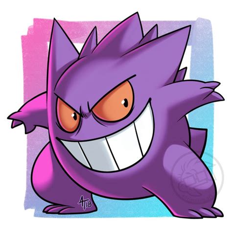 #PokeMonday - Gengar by AdriOfTheDead.deviantart.com on @DeviantArt ...