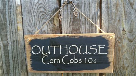 Outhouse sign | Outhouse, Outhouse signs, Novelty sign