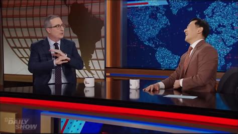 The Daily Show: Ronny Chieng, John Oliver Discuss Learning Reporting