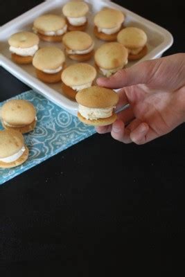 Vanilla Wafer Ice Cream Sandwiches - Lynn's Kitchen Adventures