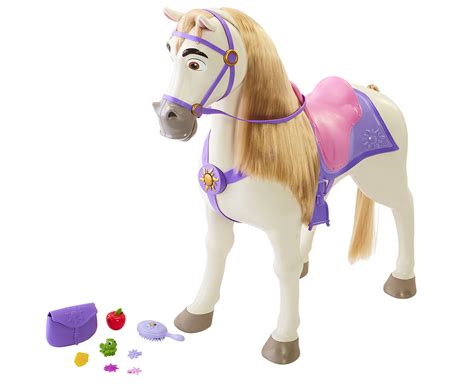 Disney Princess Rapunzel Ride On Horse Maximus | Catch.co.nz