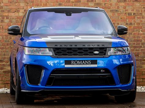 2018 Used Land Rover Range Rover Sport Svr | Velocity Blue