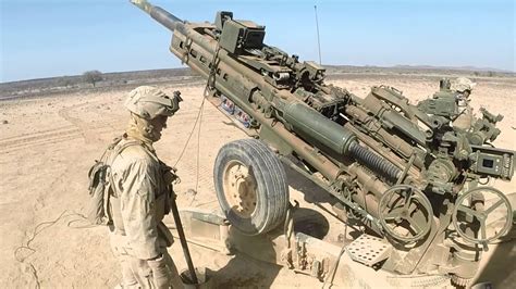 Firing The M777A2 Howitzer: Gunner - YouTube