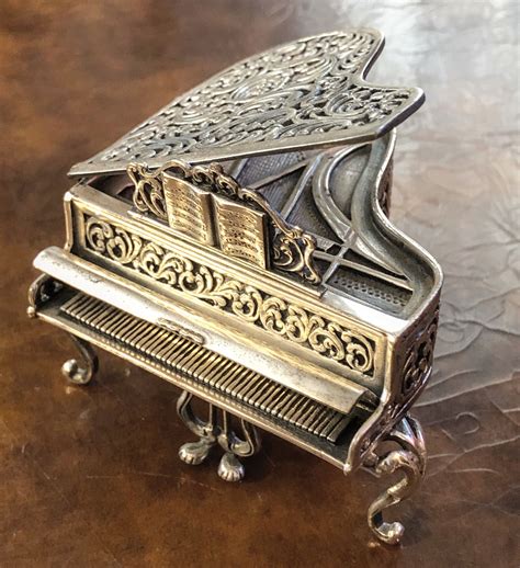 Antique Austrian Silver Music Box | Music box, Silver items, Antiques