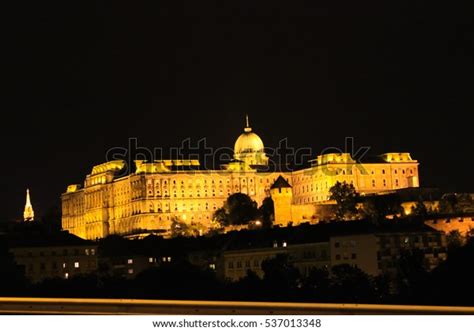 Night View Buda Castle Hungary Budapest Stock Photo 537013348 | Shutterstock