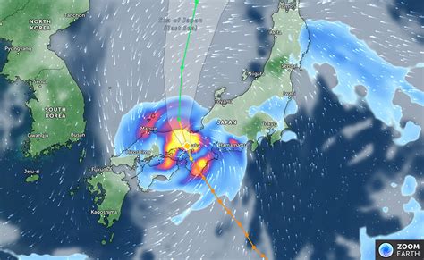 Typhoon Lan makes landfall in Japan