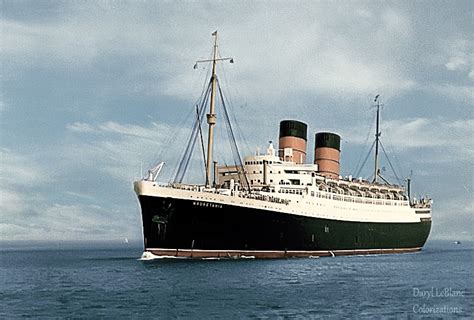 No.614 Mauretania launched in 1938 | The World's Passenger Ships